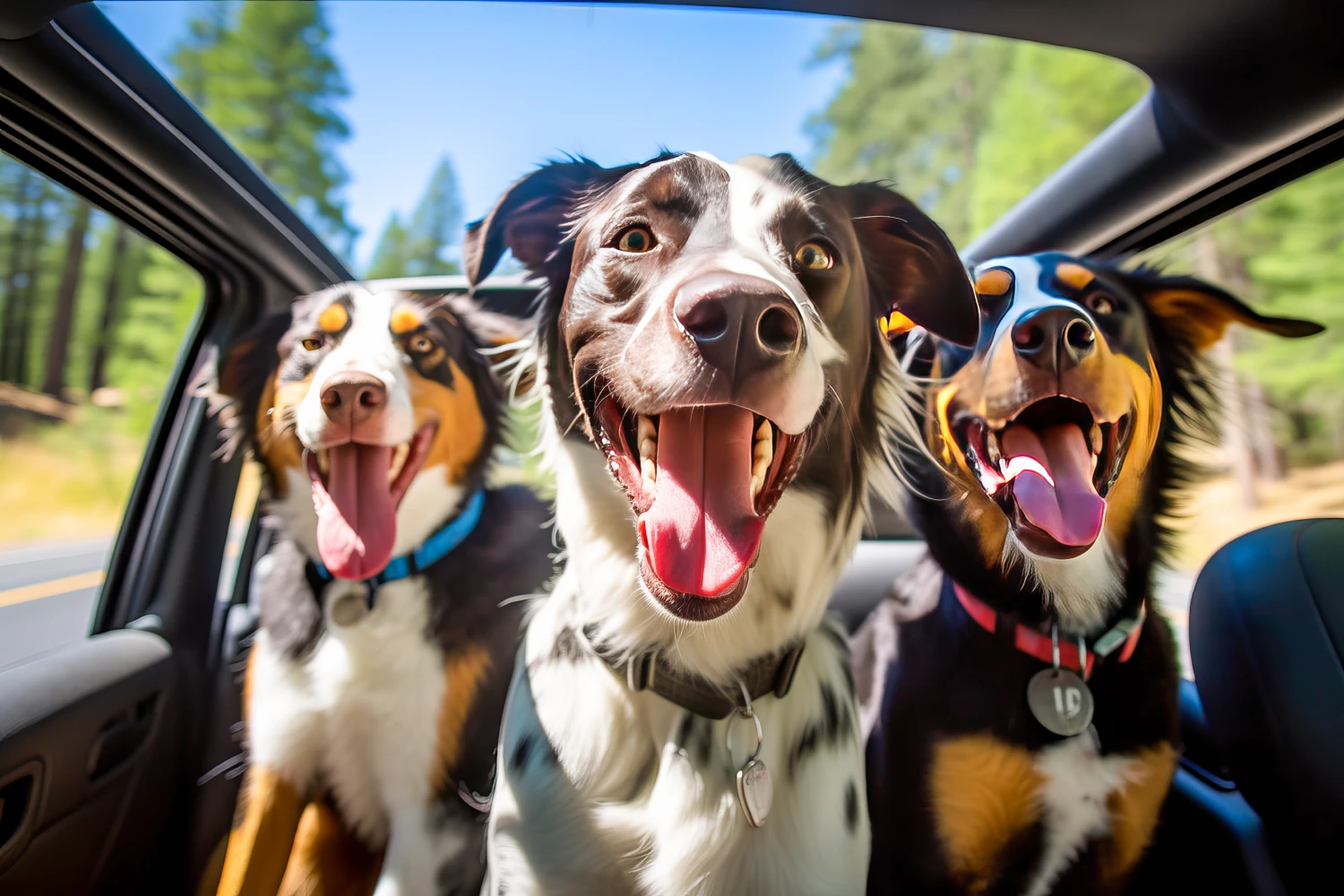 Honda Odyssey Dog Carrier Car Seat for Miniature American Shepherd